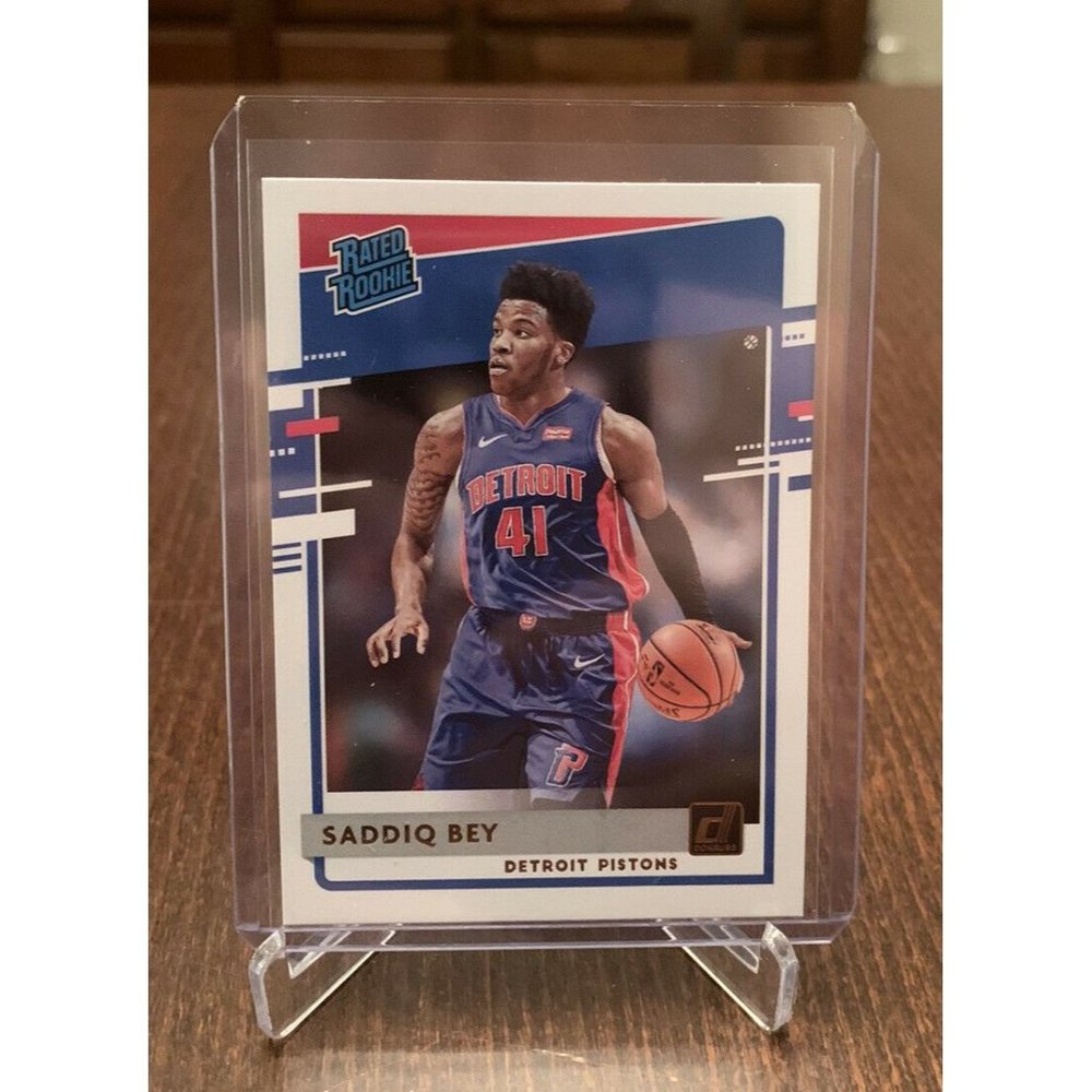 2020 2021 Donruss Basketball Saddiq Bey Rookie card cards nba